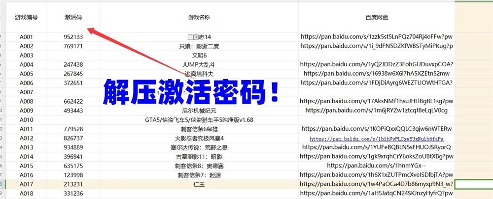 热门大型PC单机游戏大合集  每月更新（免费赠送）